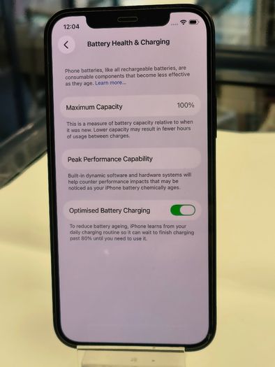 Apple iPhone 12 64GB Factory Unlocked Black (Original Battery: 100%)