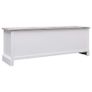 Hall Bench Grey 115x30x40 cm Wood Image 3