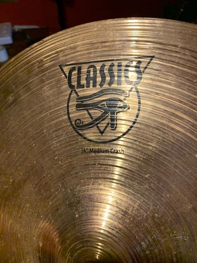 Meinl 14 inch custom crash cymbal