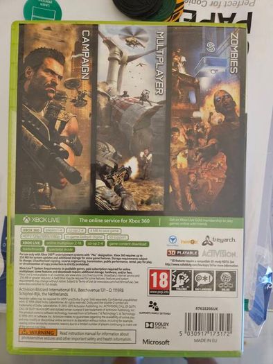 Call of Duty games for Xbox 360
