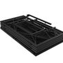 Ultimax TrussBooth-BK Aluminium Truss DJ Booth c/w VESA TV mount and Shelf Image 2
