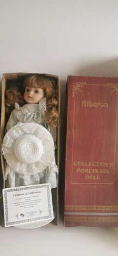 vintage porcelain doll