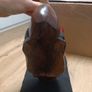 Hand Carved And Hand Painted Wood Duck With Gold Tone Eyes Image 9