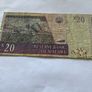 Old Malawi Banknote 20 Kwacha Image 2