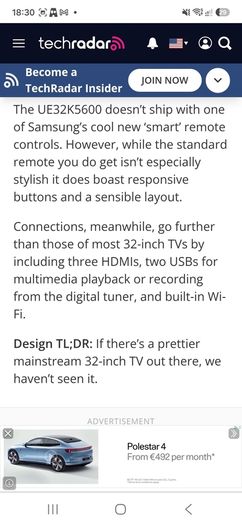 Samsung tv