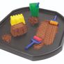 Original Tuff Tray Black with Removable Height-Adjustable Foldable Stand Image 4