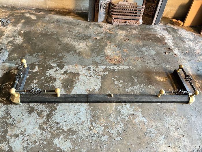 Fireplace insert and metal plinth surround