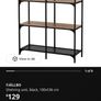 Shelving unit, black, Image 4