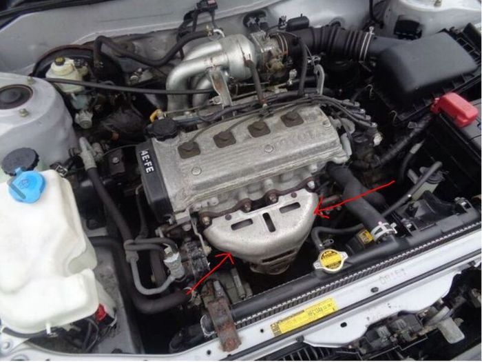 Toyota Starlet EP91 Corolla E11 Exhaust Manifold Heat Shield EFE Toyota 17167-11310