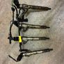 Set of 4 Genuine Continental Siemens 1.5 dCi Diesel Injectors H8200704191 & Return Rail Image 2