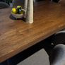 Smoked Oak Dining Table Brand New Image 2