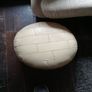 leather pouf Image 2