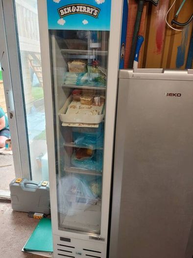 freezer and fridge