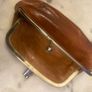 Vintage  70's "Lourdes" Leather Coin Purse. Image 2
