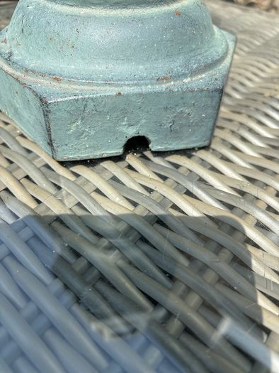 Antiqued Metal Lantern