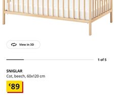 Ikea Cot