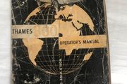 Thames 800 operating owners manual 1957