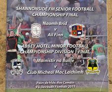 2011 St Brigid's v Elphin - Roscommon Senior Football Club Final Programme