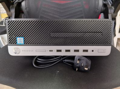 HP ProDesk 600 G4 SFF (i5 8th Gen) and power cable