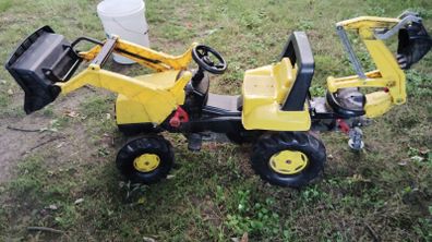JCB rolly tractor and excavator