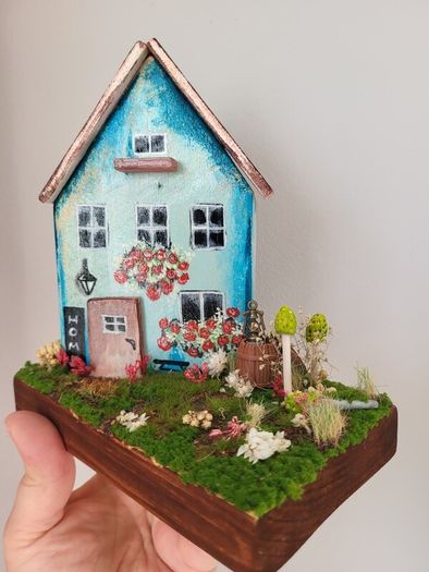 handmade houses!