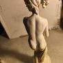 Vintage Alabaster Venus Italica, Handmade in Greece. 8.5 inches Tall x 2.5 inches Wide Image 5