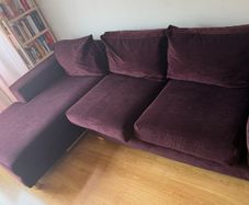 L shaped couch