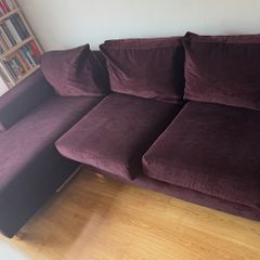 L shaped couch