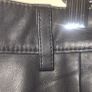 Black Faux Leather Trousers Image 8