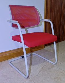 Sitland Red & White Designer Chairs