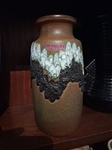 Scheurich fat lava Vase W.German
