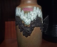 Scheurich fat lava Vase W.German