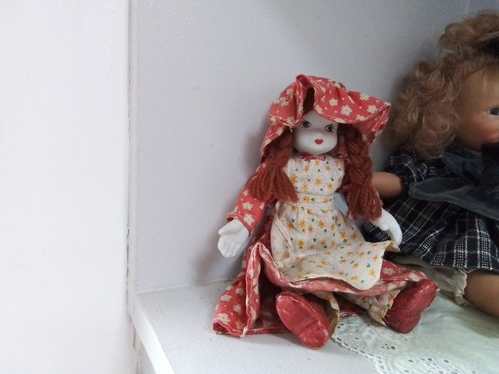 Two Porcelain Dolls
