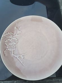 Ceramic Stoneware Pier 1 ..  10.5" Dinner Plate  ..  SPECIAL  Price Drop all 8 Dinner Plates 36.00euro or 6.00euro each.
