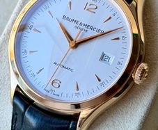 Baume & Mercier Clifton 18K Gold Watch