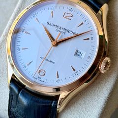 Baume & Mercier Clifton 18K Gold Watch