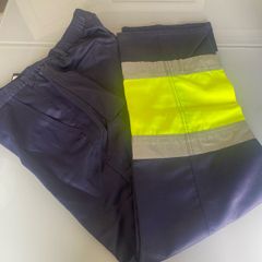Size XXL Men's navy work trousers