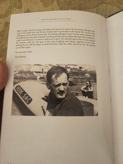 Hook Head Sub Aqua Club 30 Years A-growing. By Denny Lawlor. First Edition Hardback In Good Condition.  See Photos For Same.