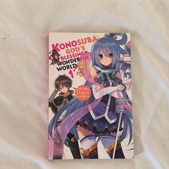Konosuba Vol. 1 Light Novel