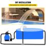 Pool Water Fountain Stainless Steel Pond Garden Swimming Pool Waterfall Fountain Image 2