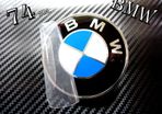 BMW 74mm Classic blue Emblem Badge Rear Trunk Logo 1 3 5 6 7 x z m class