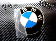 main image for ad BMW 74mm Classic blue Emblem Badge Rear Trunk Logo 1 3 5 6 7 x z m class