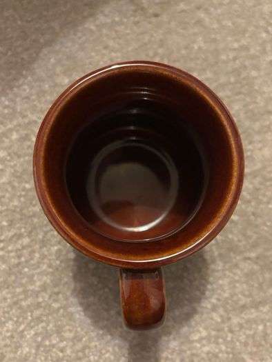 Vintage Ceramic Kettle Restaurant Mug