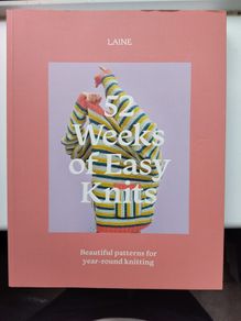 book: Laine 52 Weeks of Easy Knits