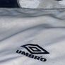 MANCHESTER UNITED away jersey shirt AND shorts Umbro 1999 2000 season. TREBLE WINNERS highly sought after SHARP sponsor edition Image 4