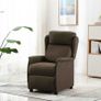Massage Chair Brown Image 2