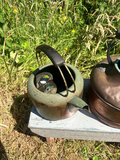 Antique Copper Kettles