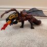 Dragon of Darkness Figure Fantasy World By Papo 2007 approx. 9'' Used Please see photos Image 10