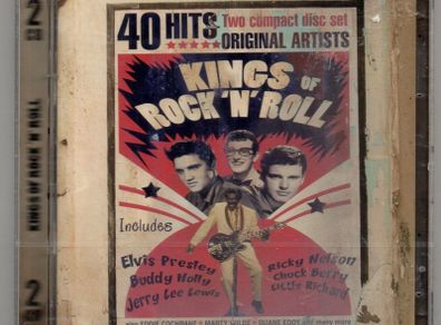 Kings of Rock N Roll. Double CD. 40 Hits. Free Postage!