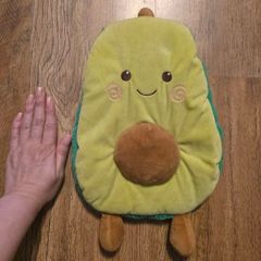 Avocado hot water bottle